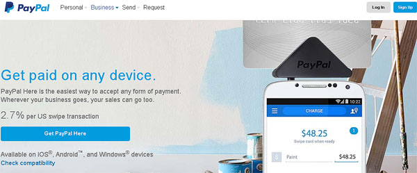 PayPal Cheapest Mobile Credit Card Processing