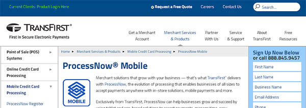 TransFirst Credit Card Processing