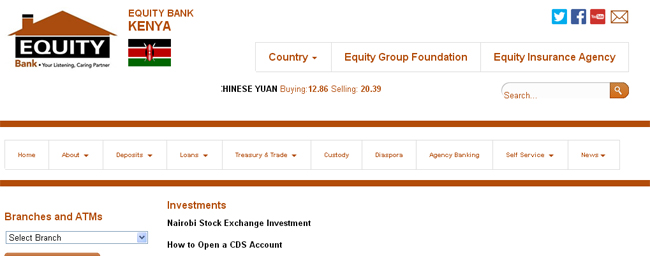 Equity Bank - Investment Banks in Kenya