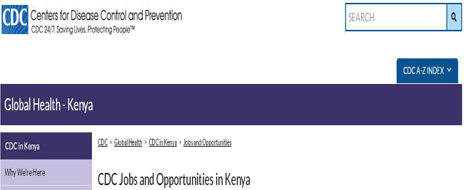 Latest CDC Jobs in Kenya