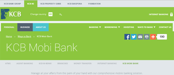 Mpesa to KCB: Deposit Money to KCB via Mpesa