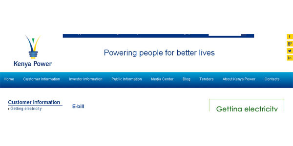 KPLC E-Bill