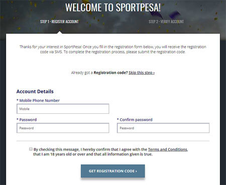 SportPesa Login