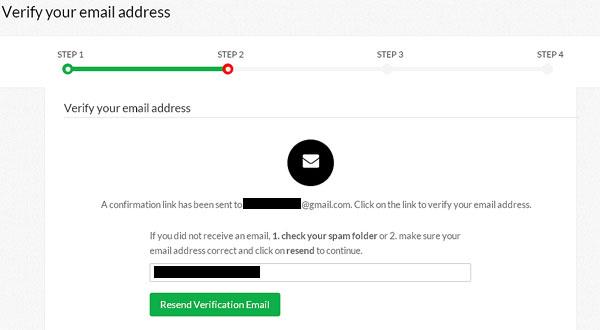 Verify eCitizen e-mail Address