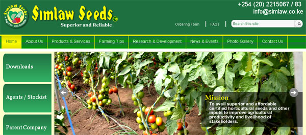 Simlaw Seeds - Agriculture in Kenya