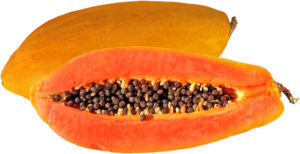 Papaya have zinc