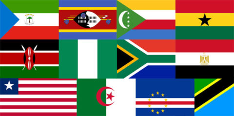 Africa flags quiz